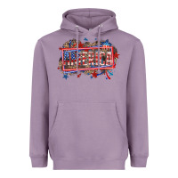 Lavender America Heavyweight Hoodie - HowdyJamesFarm