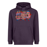 Plum America Heavyweight Hoodie - HowdyJamesFarm