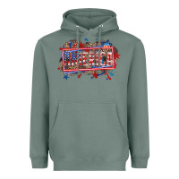Sage America Heavyweight Hoodie - HowdyJamesFarm