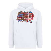 White America Heavyweight Hoodie - HowdyJamesFarm