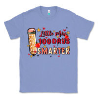 Colony Blue little miss 100 days smarter Classic Tee - MaliasSmallBusiness