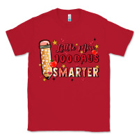 Red little miss 100 days smarter Classic Tee - MaliasSmallBusiness