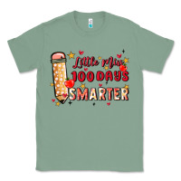 Sage little miss 100 days smarter Classic Tee - MaliasSmallBusiness