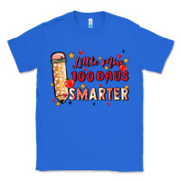 True Royal little miss 100 days smarter Classic Tee - MaliasSmallBusiness