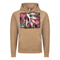 Indian Headdress Valentine's Day Vintage Hoodie | Teevron