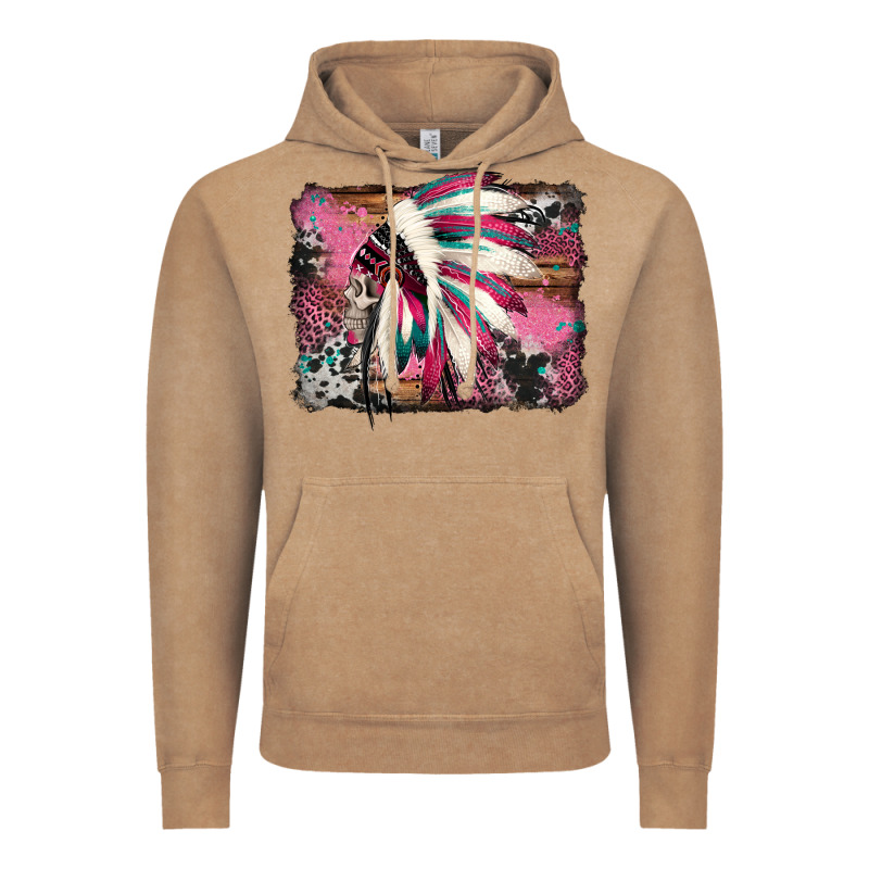 Indian Headdress Valentine's Day Vintage Hoodie by Jasminsmagicworld | Teevron