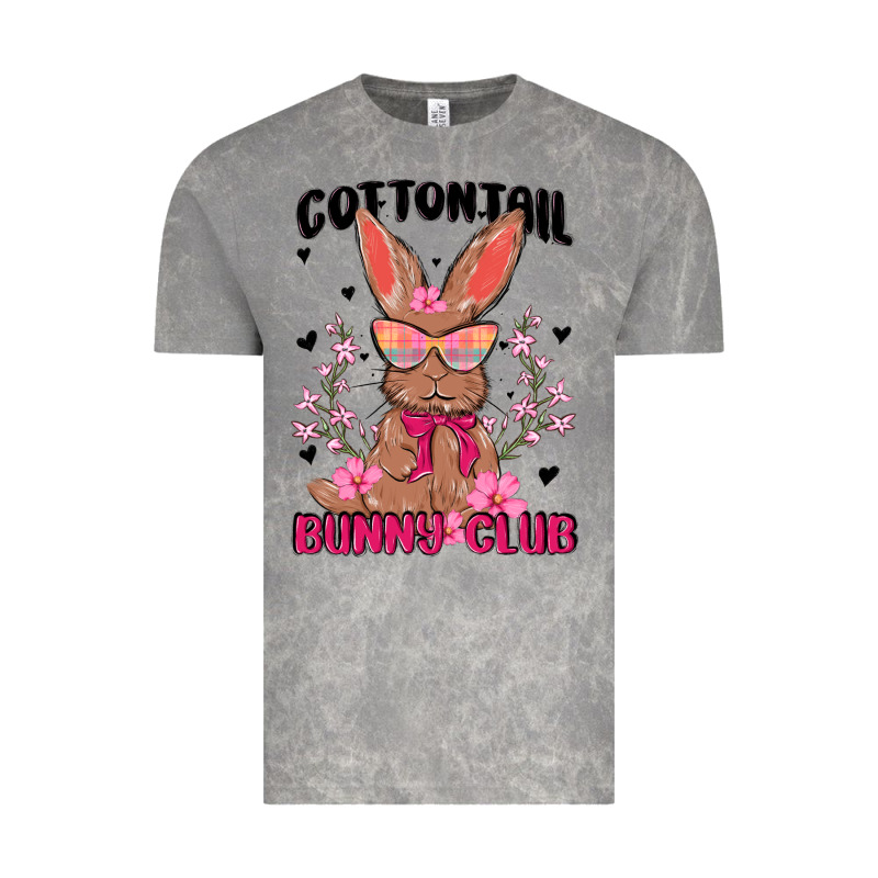 Cottontail Bunny Club Vintage Tee by MaliasSmallBusiness | Teevron