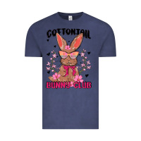 Vintage Denim cottontail bunny club Vintage Tee - MaliasSmallBusiness