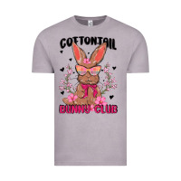 Vintage Zinc cottontail bunny club Vintage Tee - MaliasSmallBusiness