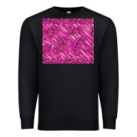 Black pink glitter with leopard pattern Premium Sweatshirt - TumblerDesignByShophia