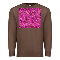 Chestnut pink glitter with leopard pattern Premium Sweatshirt - TumblerDesignByShophia