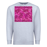 Heather Grey pink glitter with leopard pattern Premium Sweatshirt - TumblerDesignByShophia