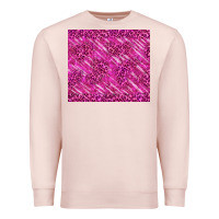 Pale Pink pink glitter with leopard pattern Premium Sweatshirt - TumblerDesignByShophia
