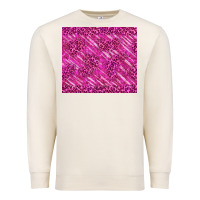 Sandshell pink glitter with leopard pattern Premium Sweatshirt - TumblerDesignByShophia
