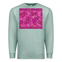 Seafoam pink glitter with leopard pattern Premium Sweatshirt - TumblerDesignByShophia