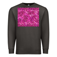 Smoke pink glitter with leopard pattern Premium Sweatshirt - TumblerDesignByShophia
