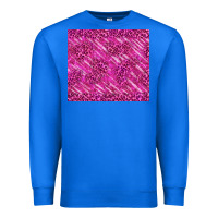 True Royal pink glitter with leopard pattern Premium Sweatshirt - TumblerDesignByShophia