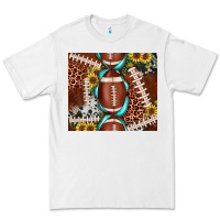 White football leopard gemstone sunflower tumbler3 Premium Tee - JahusDesignShop