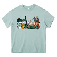 Arona hunter green hockey coffee cups Heavy Core Tee - AdoDesignShop