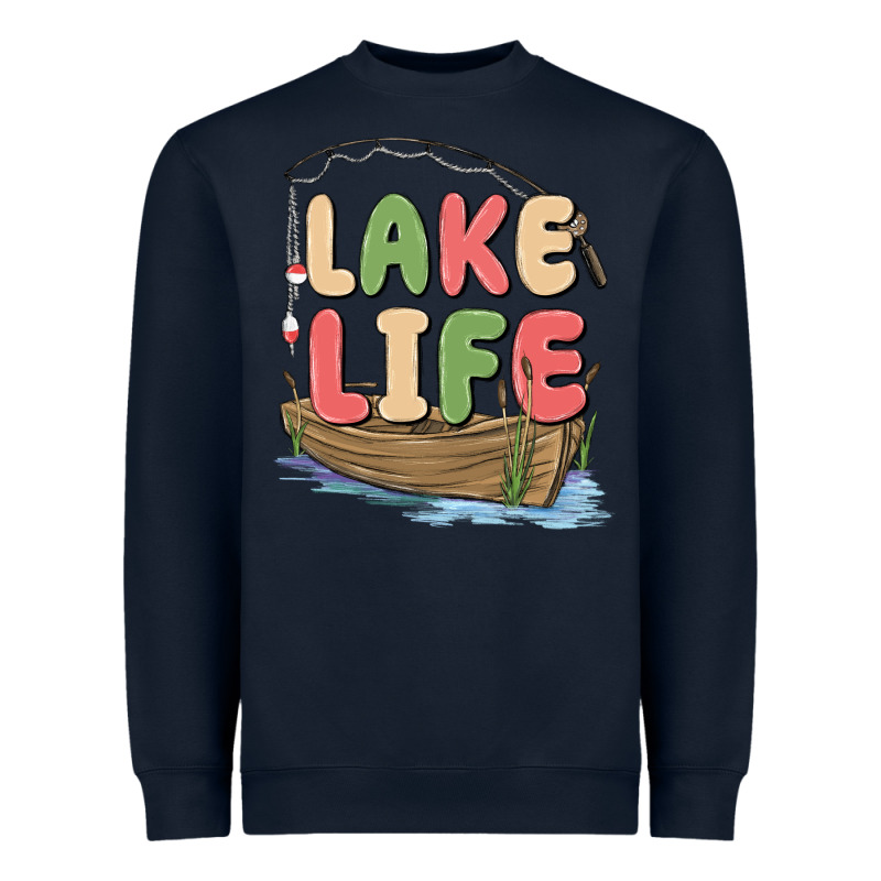 Lake Life Heavyweight Sweatshirt by MaliasSmallBusiness | Teevron