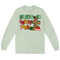 Matcha believe in christmas Long Sleeve Tee - MaliasSmallBusiness