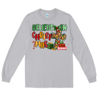 Moon Dust believe in christmas Long Sleeve Tee - MaliasSmallBusiness