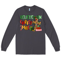 Smoke believe in christmas Long Sleeve Tee - MaliasSmallBusiness