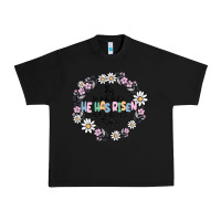 Black he has risen Urban Heavy Tee - MaliasSmallBusiness