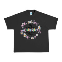 He Has Risen Urban Heavy Tee | Teevron