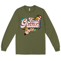 Army Green first grade Long Sleeve Tee - JahusDesignShop