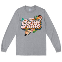 Heather Grey first grade Long Sleeve Tee - JahusDesignShop