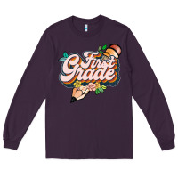 Plum first grade Long Sleeve Tee - JahusDesignShop