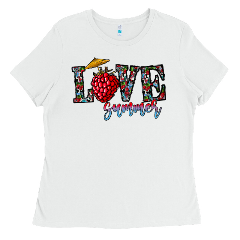 Love Summer Ladies Tee by CowhideDigitalArt | Teevron