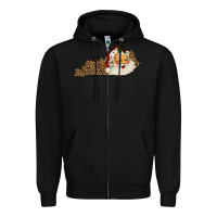 Black Kentucky Santa Zipper Hoodie - Bettercallsaul