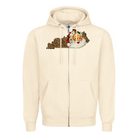 Sandshell Kentucky Santa Zipper Hoodie - Bettercallsaul