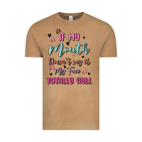 Vintage Camel if my mouth doesn't say it my face totally will Vintage Tee - MaliasSmallBusiness