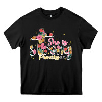 Black she is strong proverbs 31 25 Heavy Core Tee - JahusDesignShop