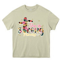 Mossy she is strong proverbs 31 25 Heavy Core Tee - JahusDesignShop