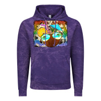 Cloud Purple coconut drink with sunglasses Vintage Hoodie - Jasminsmagicworld
