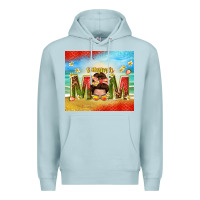Blue Mist summer mom Premium Hoodie - TumblerDesignByShophia