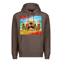 Coffee summer mom Premium Hoodie - TumblerDesignByShophia