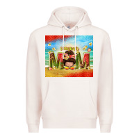 Pale Pink summer mom Premium Hoodie - TumblerDesignByShophia