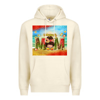 Sandshell summer mom Premium Hoodie - TumblerDesignByShophia