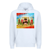 White summer mom Premium Hoodie - TumblerDesignByShophia