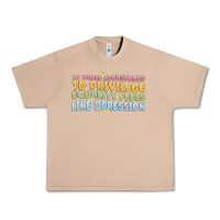 Burro to those accustomed to privilege Urban Heavy Tee - MaliasSmallBusiness