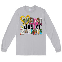 Moon Dust my first day of 2nd grade Long Sleeve Tee - NancyCooperArtShop