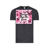 Vintage Black stronger than the storm Vintage Tee - MaliasSmallBusiness