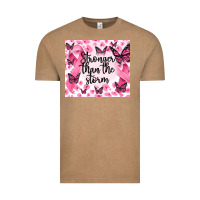 Vintage Coffee stronger than the storm Vintage Tee - MaliasSmallBusiness