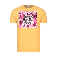 Vintage Mustard stronger than the storm Vintage Tee - MaliasSmallBusiness