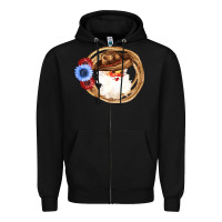 Black Cowboy Santa Zipper Hoodie - Bettercallsaul